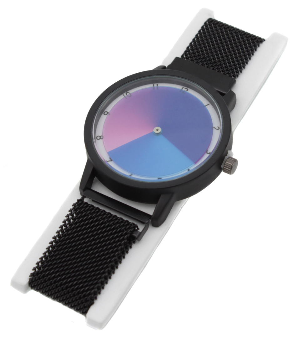 Наручные часы Chameleon Violet 4337-3 без стрелок с кварцевым механизмом Фиолетовый (23116709)