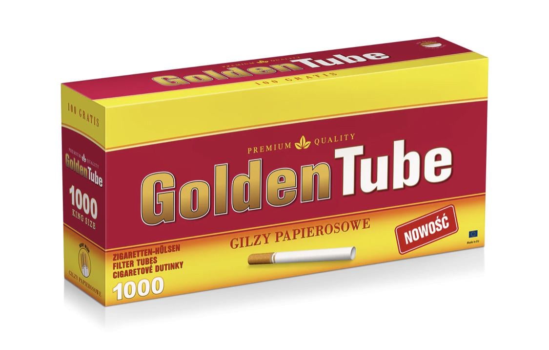 Сигаретные гильзы для набивки табака Kent Druk Golden Tube 1000 шт.