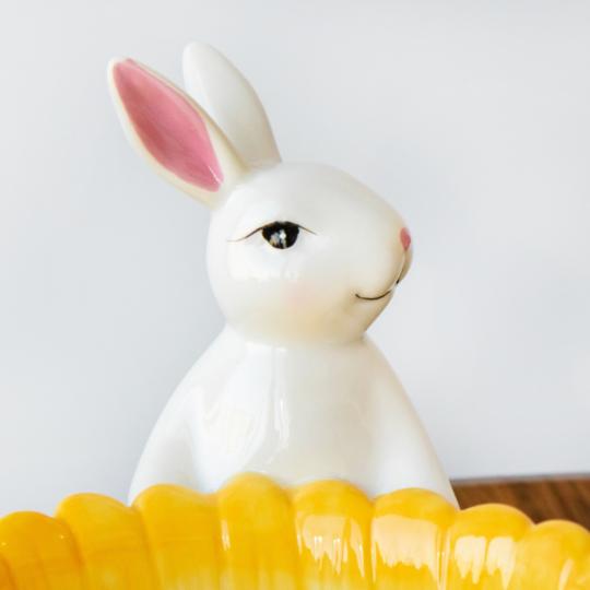 Пиала Пасхи Elisey Ромашка керамическая 16 см Желтый (135-81-5006-005) - фото 2 Пиала Пасхи Elisey Ромашка керамическая 16 см Желтый (135-81-5006-005) - фото 2