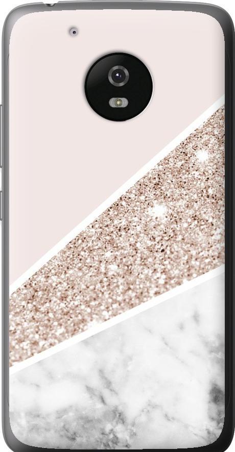 Чехол на Motorola Moto G5 Пастельный мрамор (4342u-832-42517)