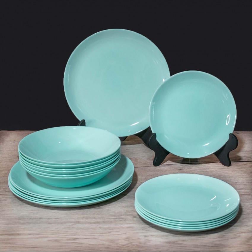 Сервиз столовый Luminarc Diwali Light Turquoise P2963 18 пр. (1547270910) - фото 3 Сервиз столовый Luminarc Diwali Light Turquoise P2963 18 пр. (1547270910) - фото 3