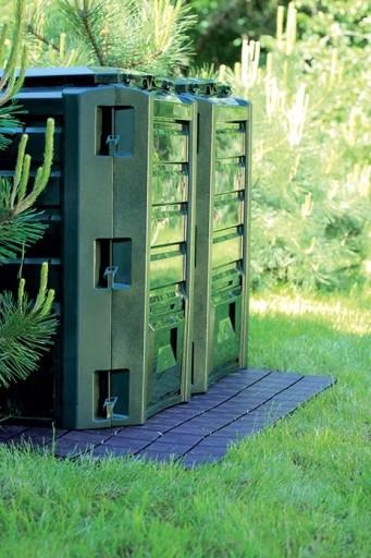 Компостер садовий подвійний Prosperplast MODULE COMPOGREEN 800 л (IKLM800C) - фото 8