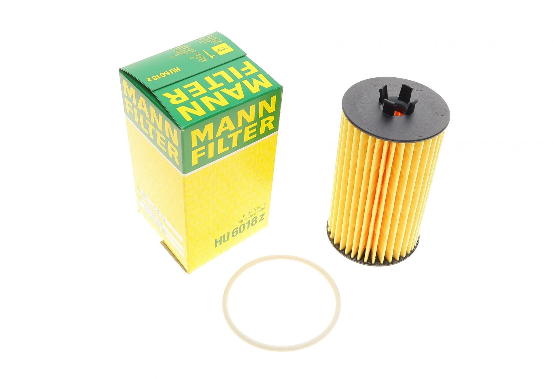 Фильтр масляный Mann-Filter для Opel Astra 1,0-1,8/Combo 1,4i 16V 05- (HU 6018 Z)