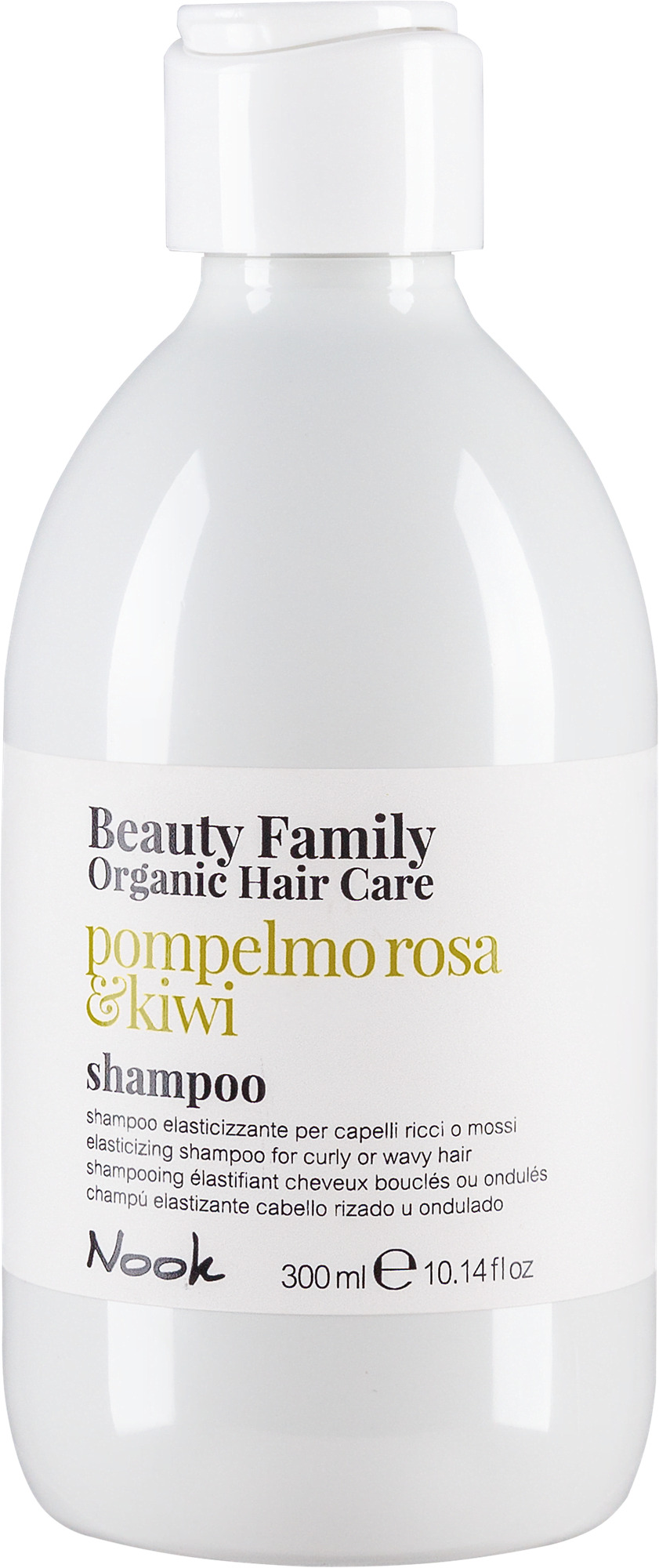 Шампунь Nook Cosmetics BEAUTY FAMILY ORGANIC для еластичності кучерявого і виткого волосся 300 мл (5634)