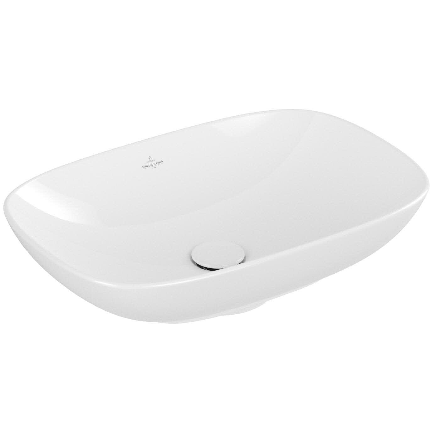 Умывальник накладной Villeroy&Boch Loop&Friends 4A490001 560x380x120 мм Белый (134138)