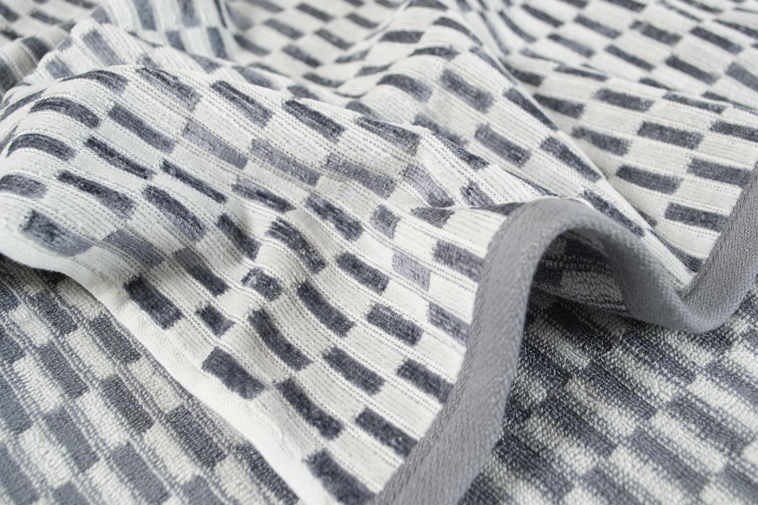 Полотенце Tac Mila 500 г/кв. м 50x90 см Серый (2945) - фото 3 Полотенце Tac Mila 500 г/кв. м 50x90 см Серый (2945) - фото 3