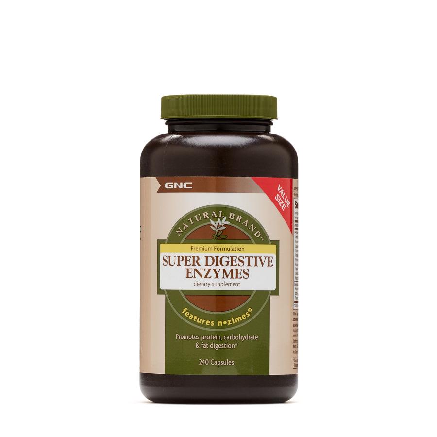 Натуральная добавка GNC Natural Brand Super Digestive Enzymes 240 капс. (6744)