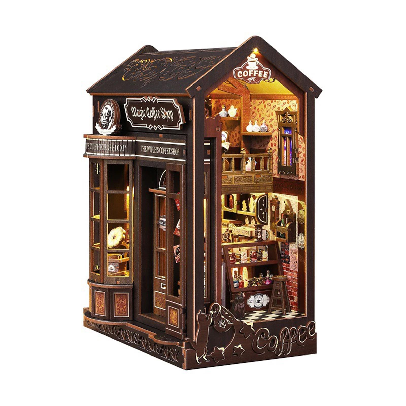 Конструктор Book Nook Magic Coffee Shop JTSL-23 (28602143) Конструктор Book Nook Magic Coffee Shop JTSL-23 (28602143)