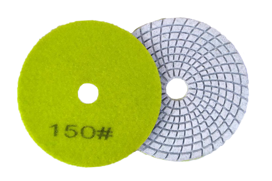 Круг алмазный шлифовальный ракушка Ø 125 мм Р150 (54688)