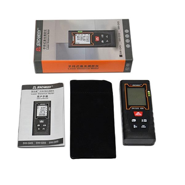 Рулетка лазерна SNDWAY SW-G4S 40 м - фото 2 Рулетка лазерна SNDWAY SW-G4S 40 м - фото 2