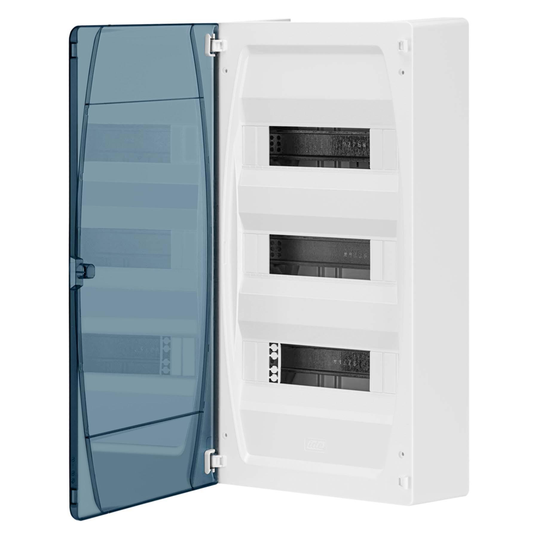 Щит распределительный IDE навесной 3x12 модулей IP40 с шинами N и PE 544x285x118 мм (GPS36PT/RR)