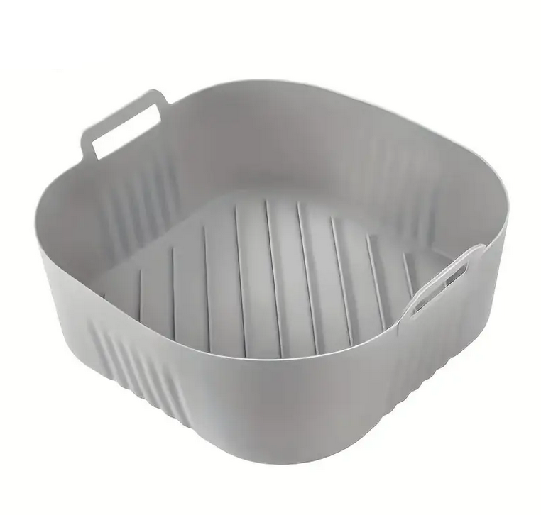 Форма силіконова квадратна для аерогрилю/мультипечі та фритюрниці 20 см (UK-4819)