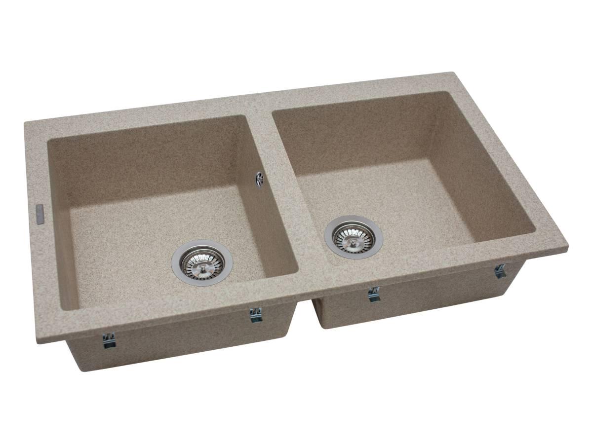 Кухонна мийка Miraggio WESTEROS Пісочний (83922) Кухонна мийка Miraggio WESTEROS Пісочний (83922)
