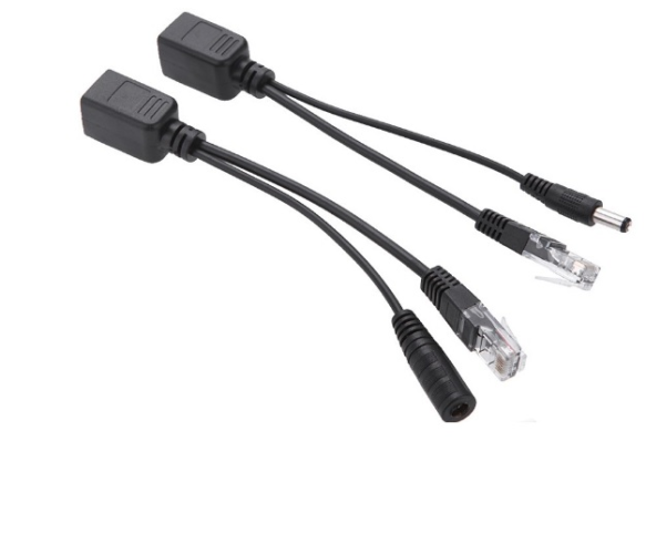 POE інжектор пасивний Voltronic пара 30W Ethernet 100 Mbps Black (08863)