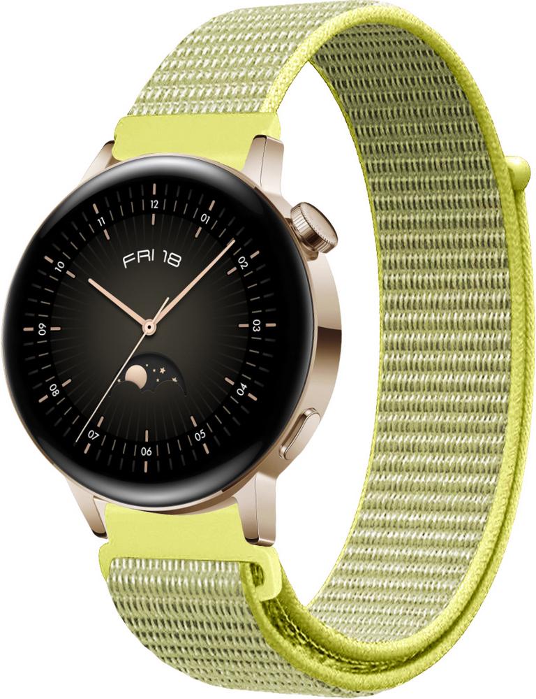 Ремешок нейлоновый Sport Loop для Huawei Watch GT3 42 мм Green (16130-5A)