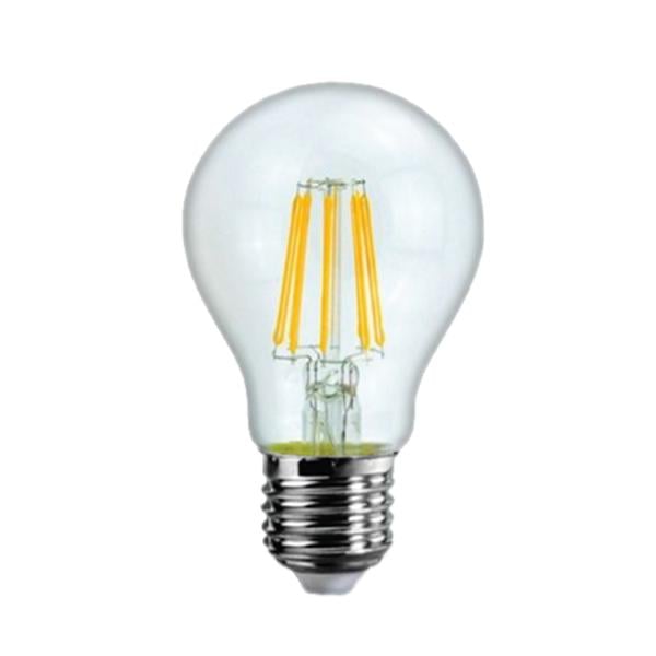 Лампа светодиодная HOROZ ELECTRIC Filament Globe-6 6W A60 E27 4200K