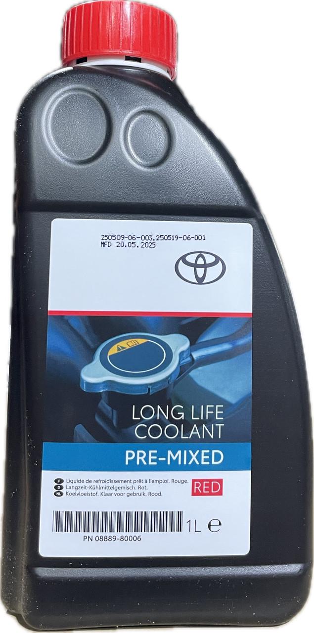Антифриз Toyota Long Life Coolant готовый 1 л Красный (0888980006)