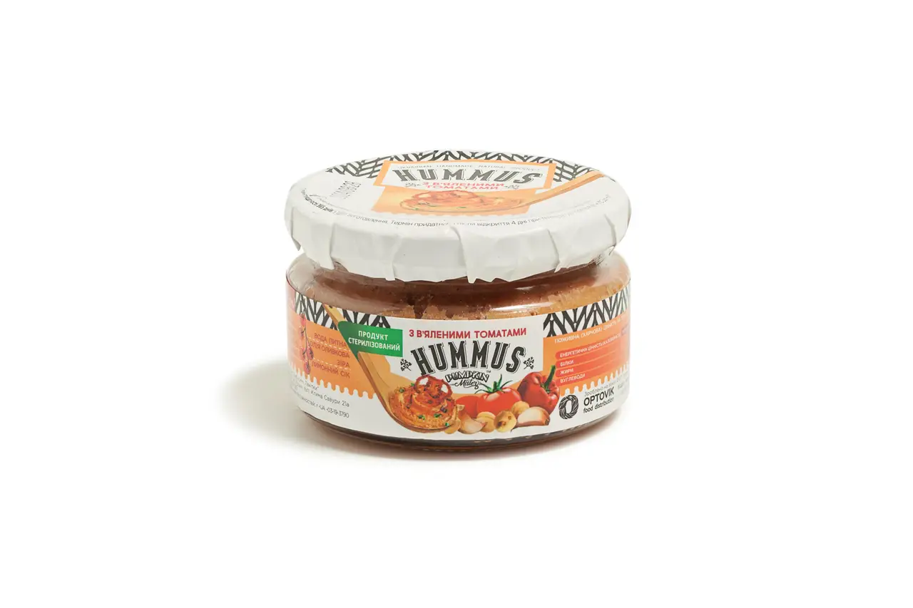 Хумус с базиликом Бабусині Лакітки 200 г (2464717050)