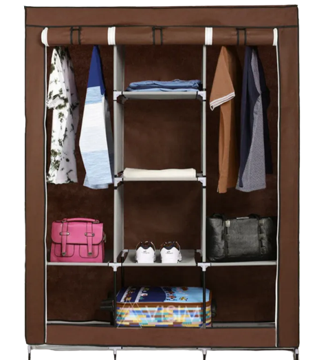 Шкаф складной Storage wardrobe 88130 тканевый на 3 секции 130х45х175 см