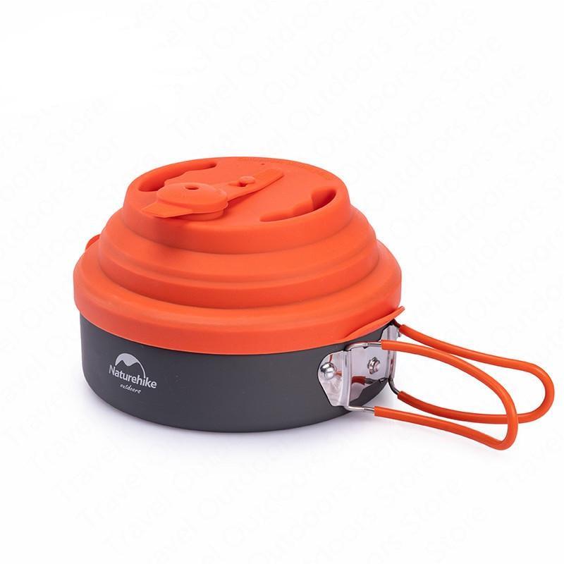 Сковорода Naturehike Camping Pan with silicone lid NH19CJ006 1,6 л