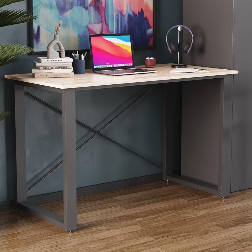 Письменный стол Ferrum-decor Драйв металл/ДСП 16 мм 750x1000x600 мм Черный/Дуб Сан-Марино (FRD-103088) Письменный стол Ferrum-decor Драйв металл/ДСП 16 мм 750x1000x600 мм Черный/Дуб Сан-Марино (FRD-103088)