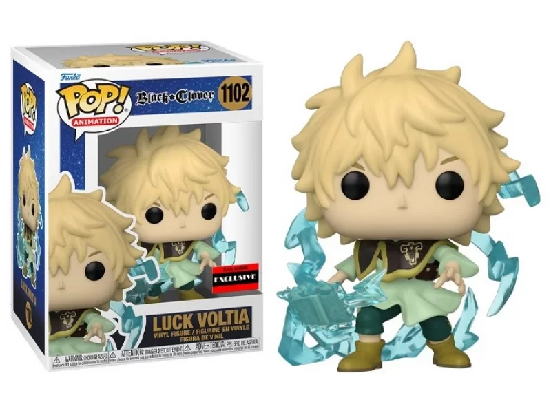 ᐉ Детская игровая фигурка Funko Pop Exclusive Black Clover Luck