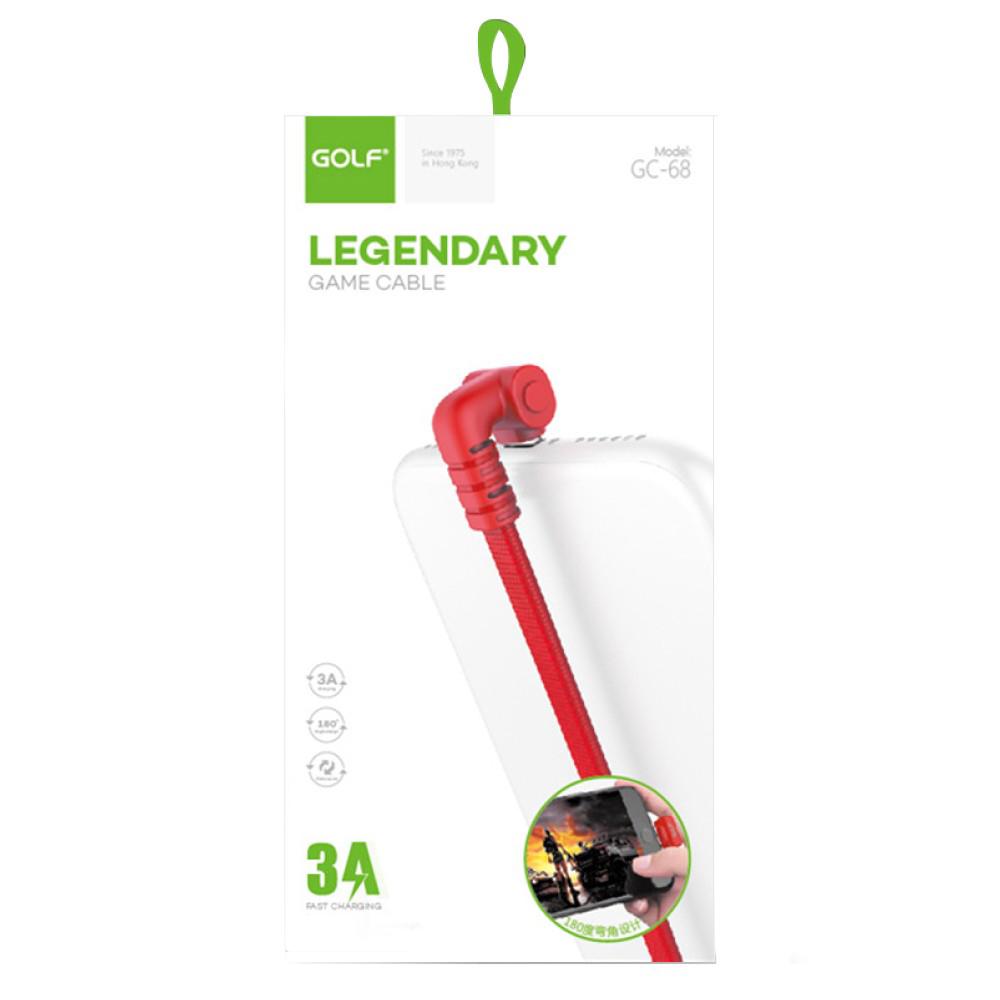Кабель Golf GC-68I Lightning Red - фото 2