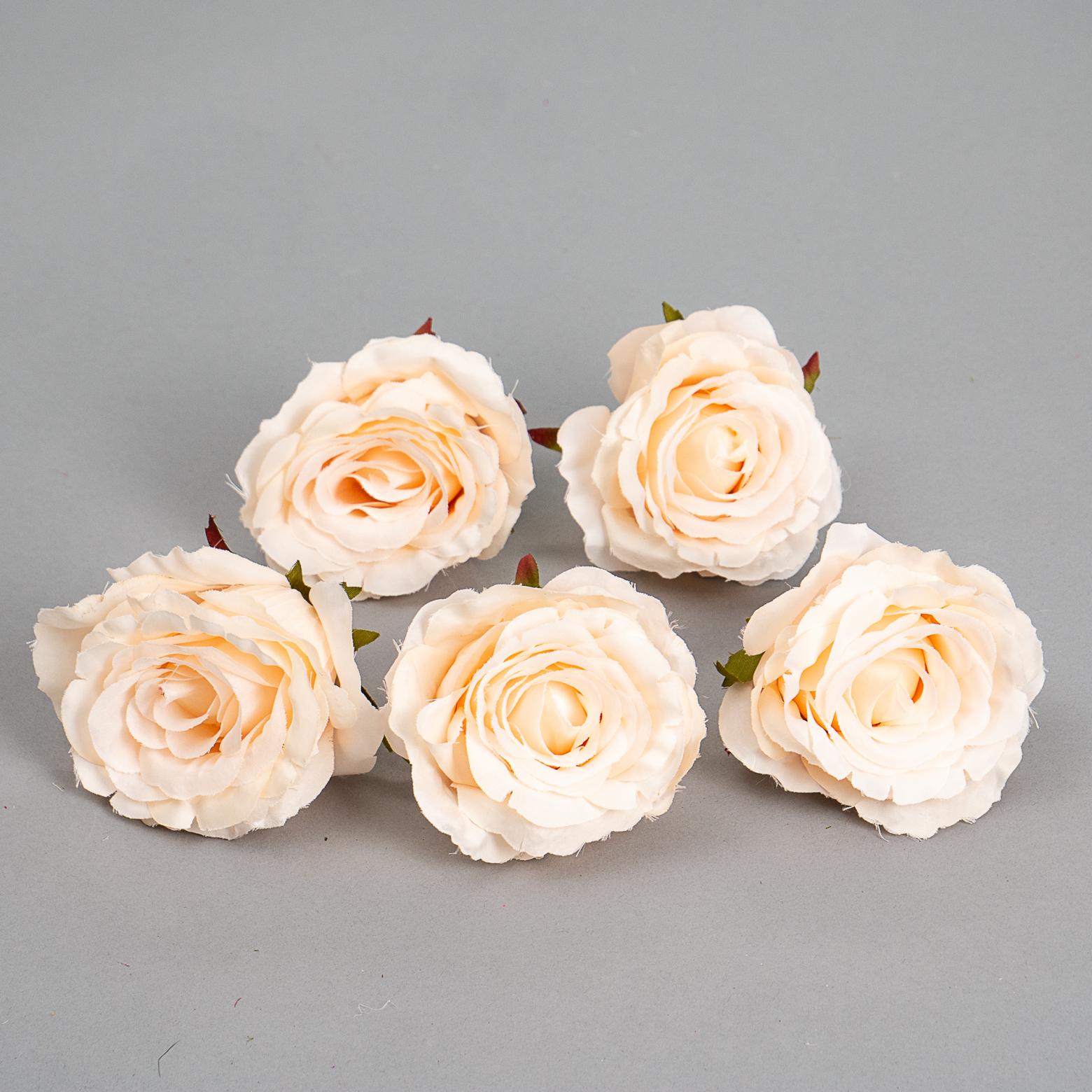 Головки цветов Elisey Роза 24 шт. Кремовый (8502-006)