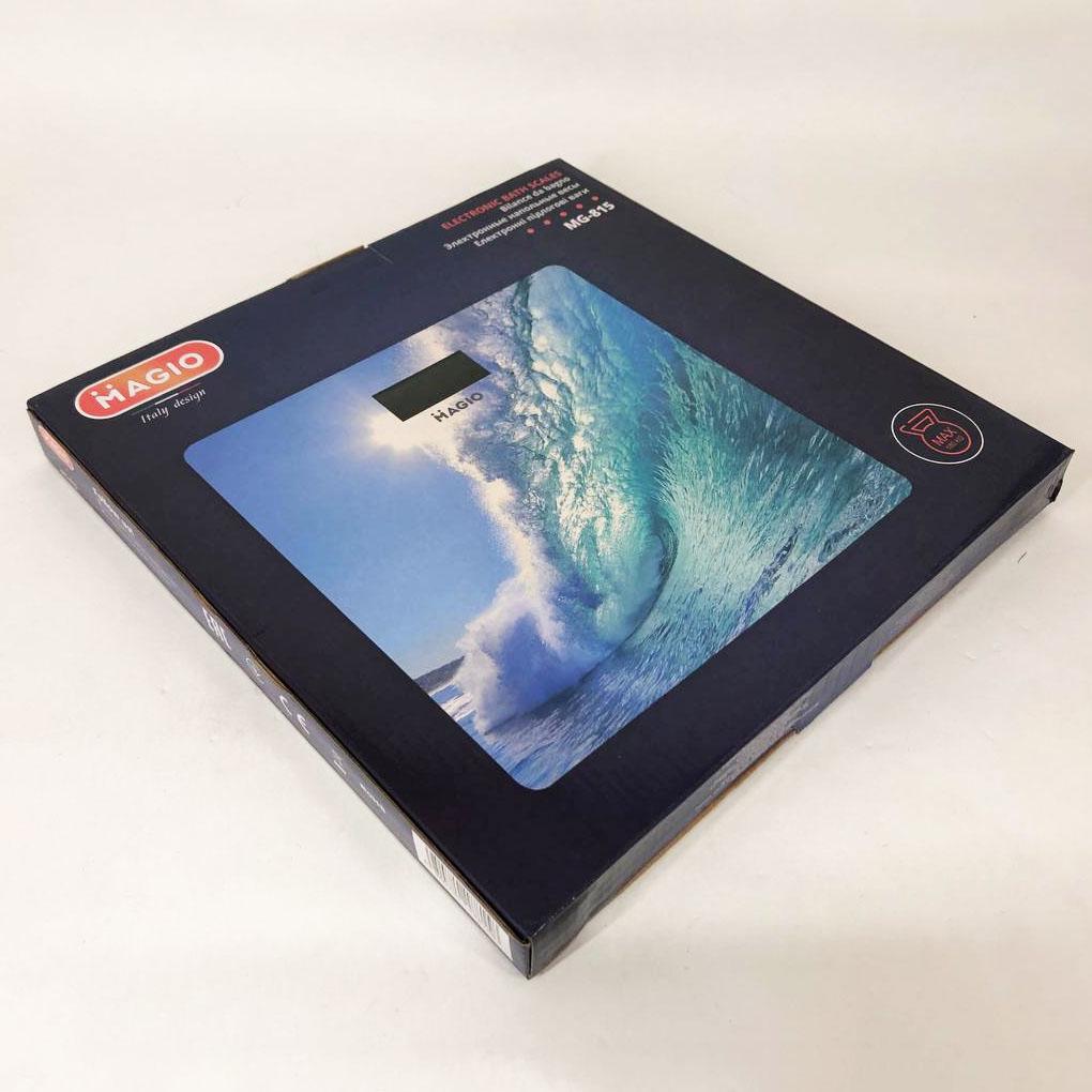 Весы напольные Magio MG-815 электронные до 150 кг Голубой (254074-d08b7) - фото 2 Весы напольные Magio MG-815 электронные до 150 кг Голубой (254074-d08b7) - фото 2