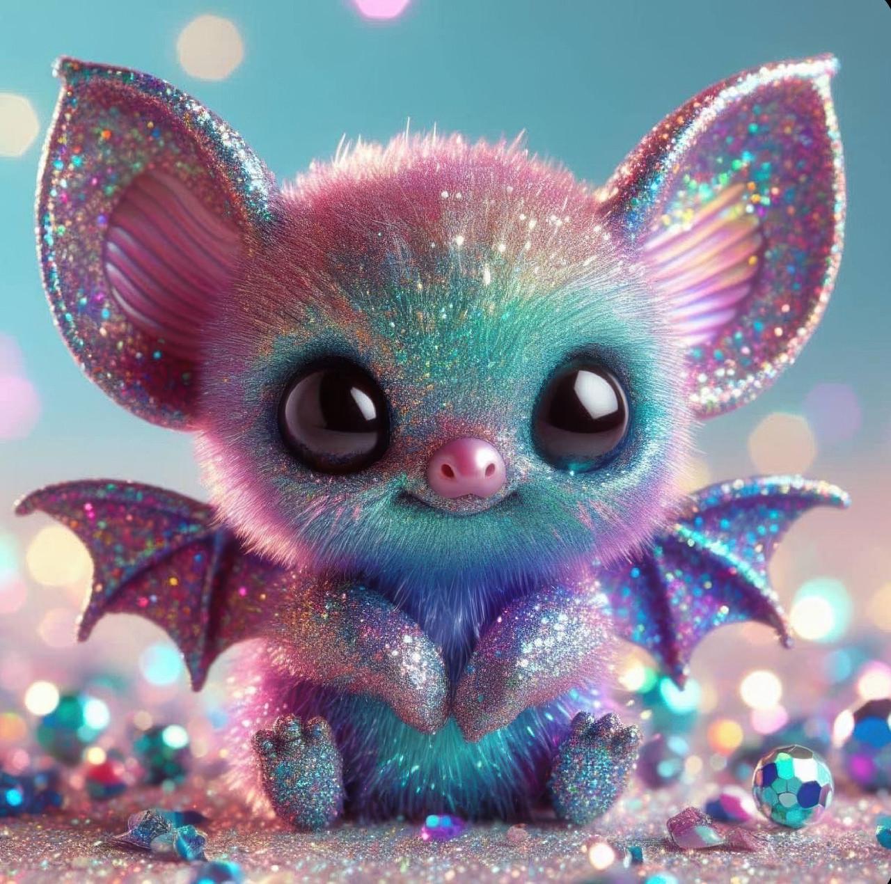 Алмазная мозаика Dream Toys Мышка-волшебница в блестках 20х20 см (2987256534)