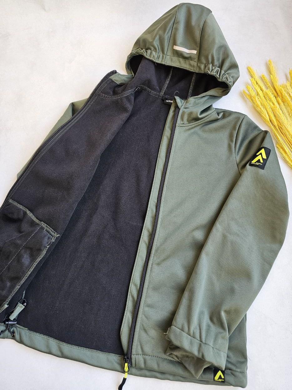 Куртка-софтшел на флісі CRIVIT 146-152 см (023959) - фото 1