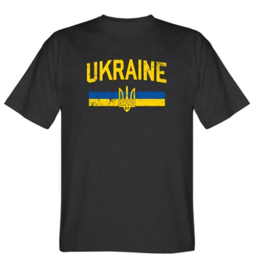 Футболка мужская Ukraine XS Черный (10802432-2-165757-XS)
