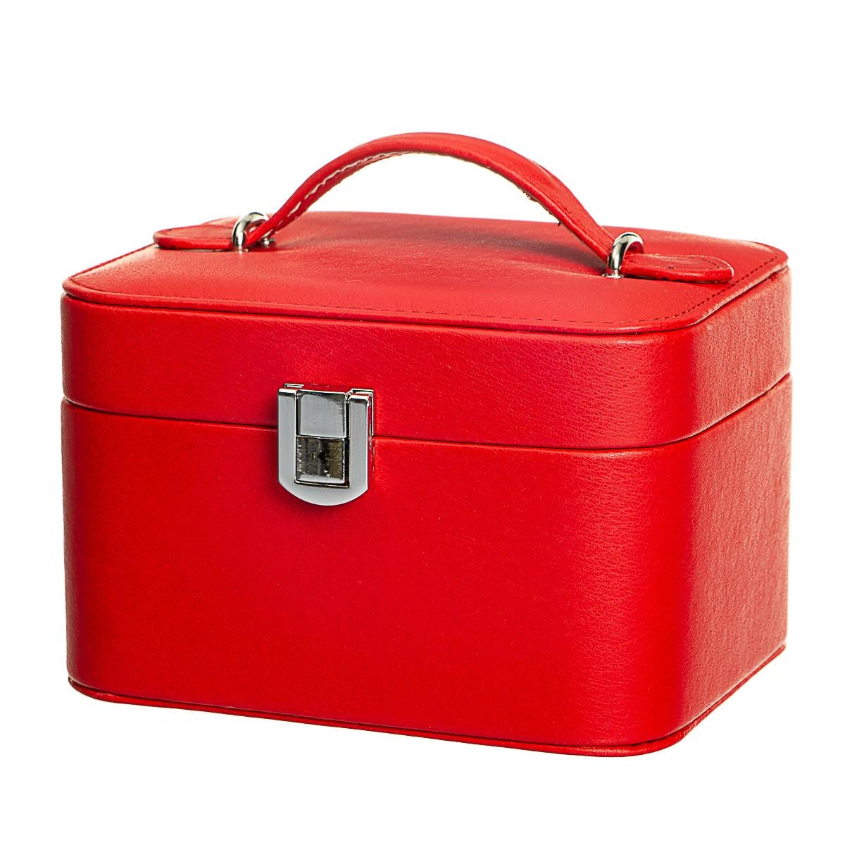 Шкатулка для украшений Elisey Бархатисто-красный (0505-008/red)