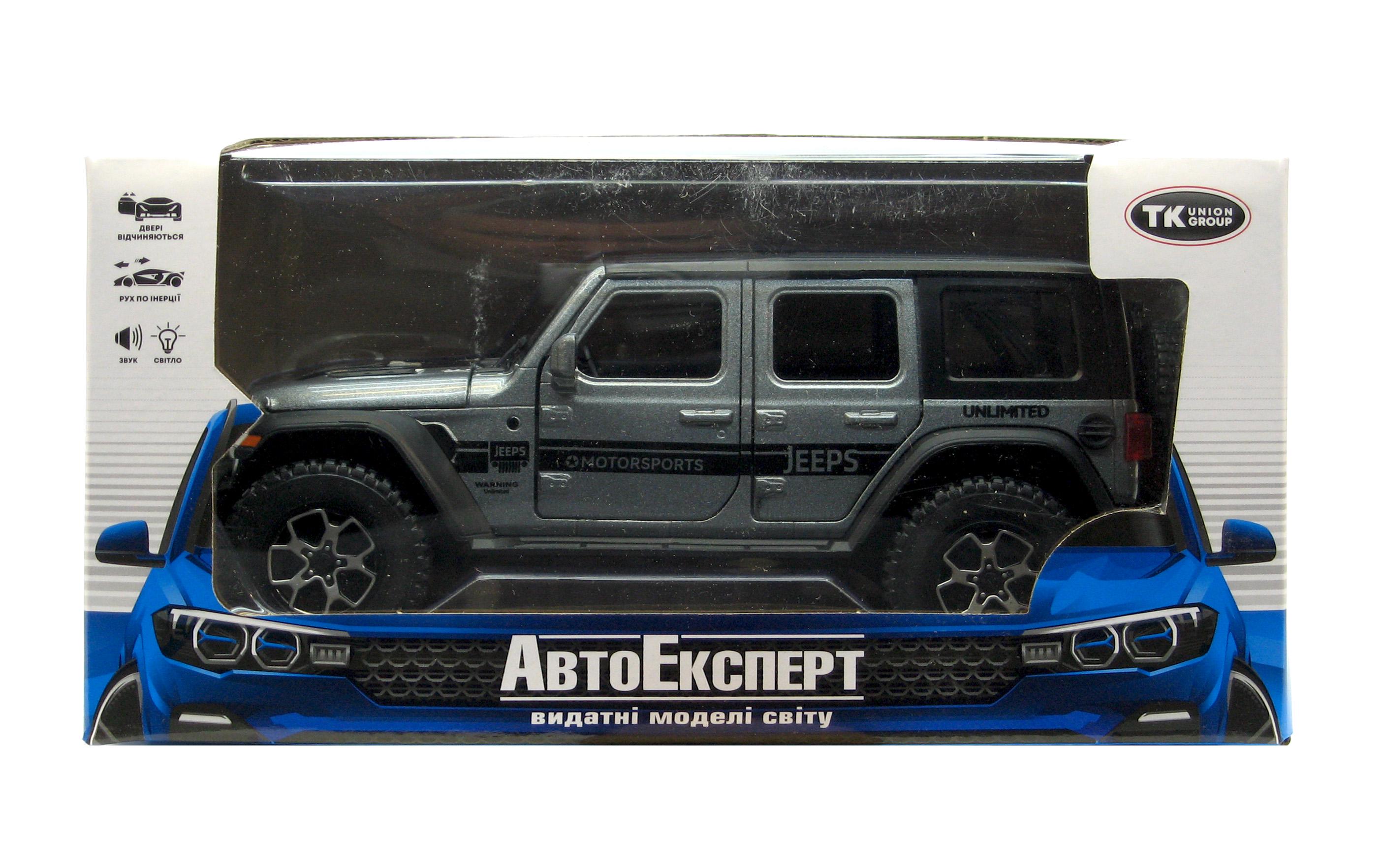 ᐉ Модель металлическая Jeep Wrangler (20615 G) • Купить в Киеве