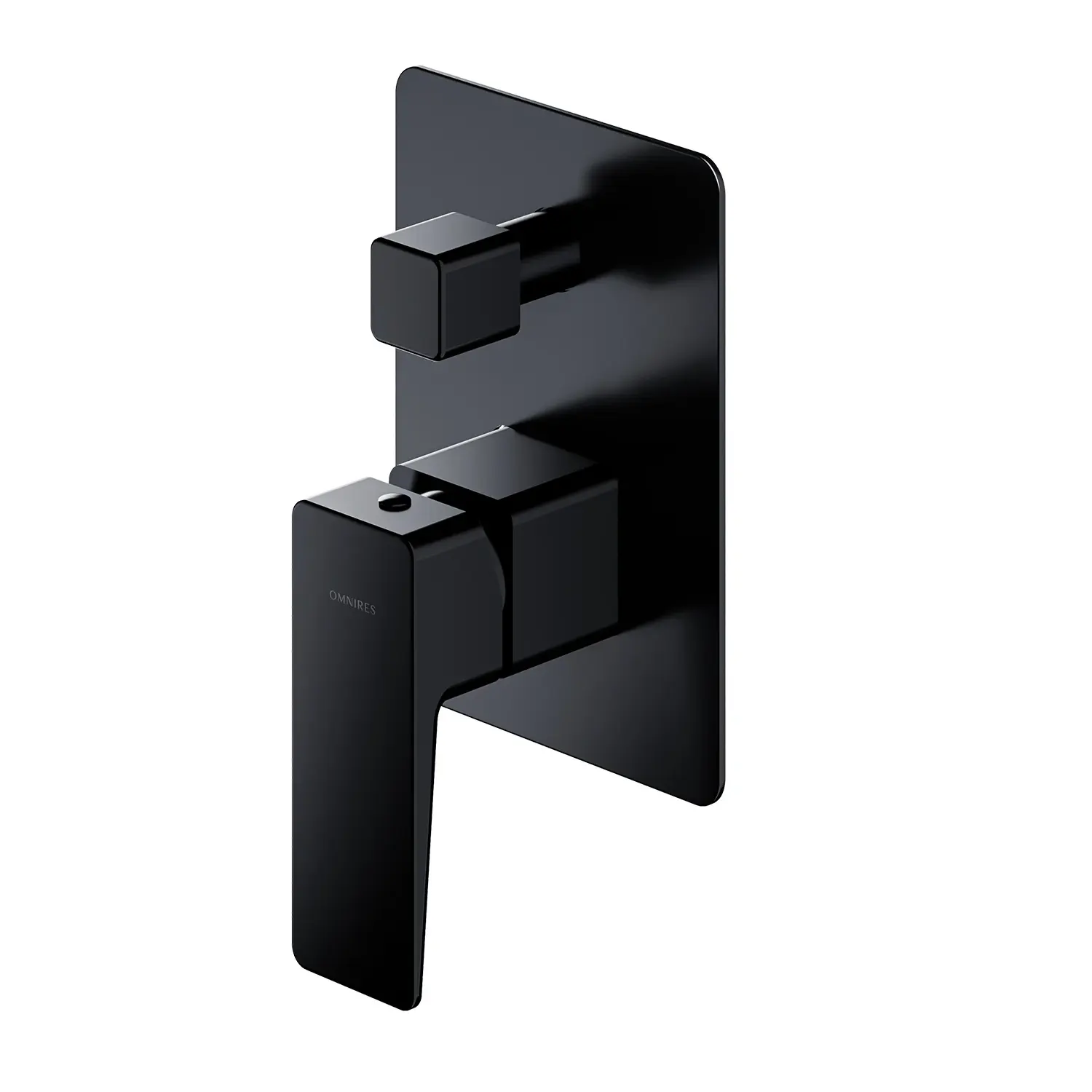 Смеситель для душа Omnires Parma однорычажный Черный матовый (PM7435BL)