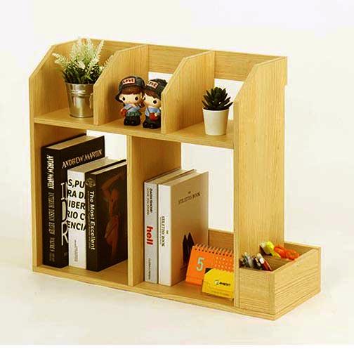 Полиця-надбудова настільна з дерева Люміель каррі (АКД-021103)