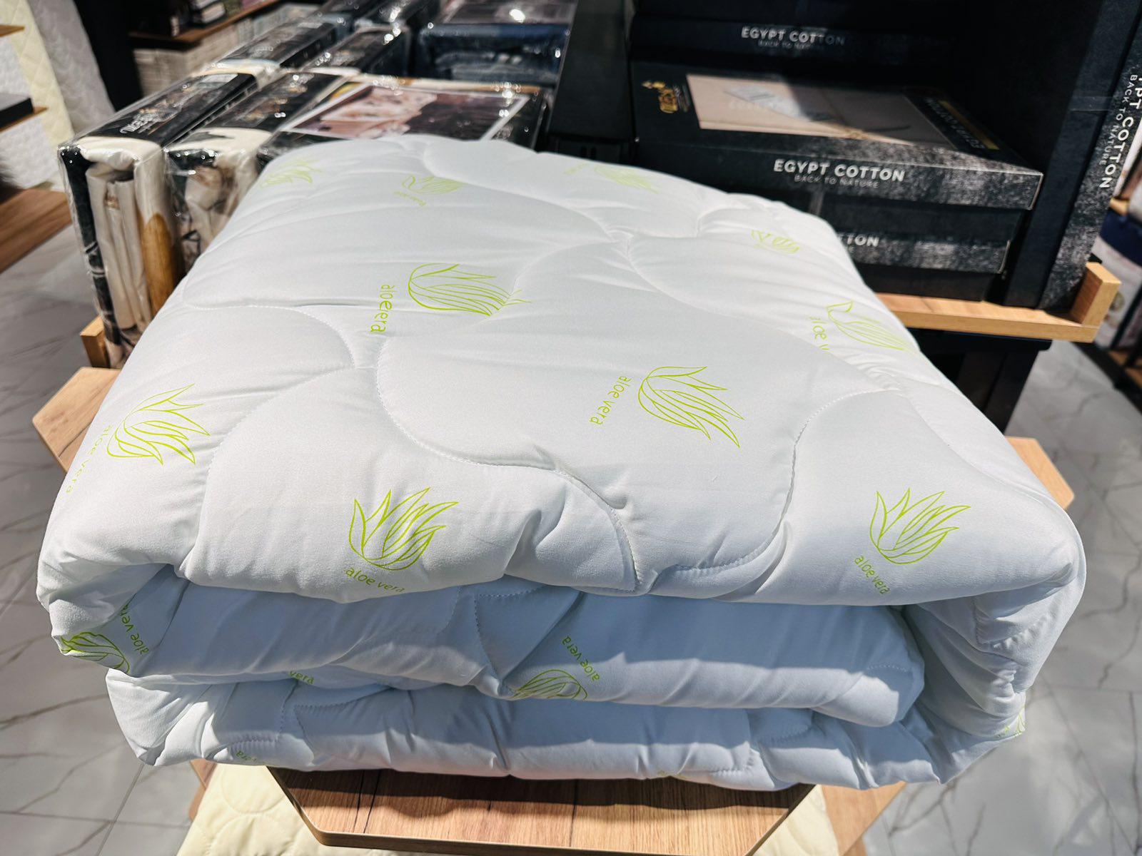 Одеяло зимнее ШЭМ Алое Вера евро 200х220 см Белый (2000000003849) - фото 2