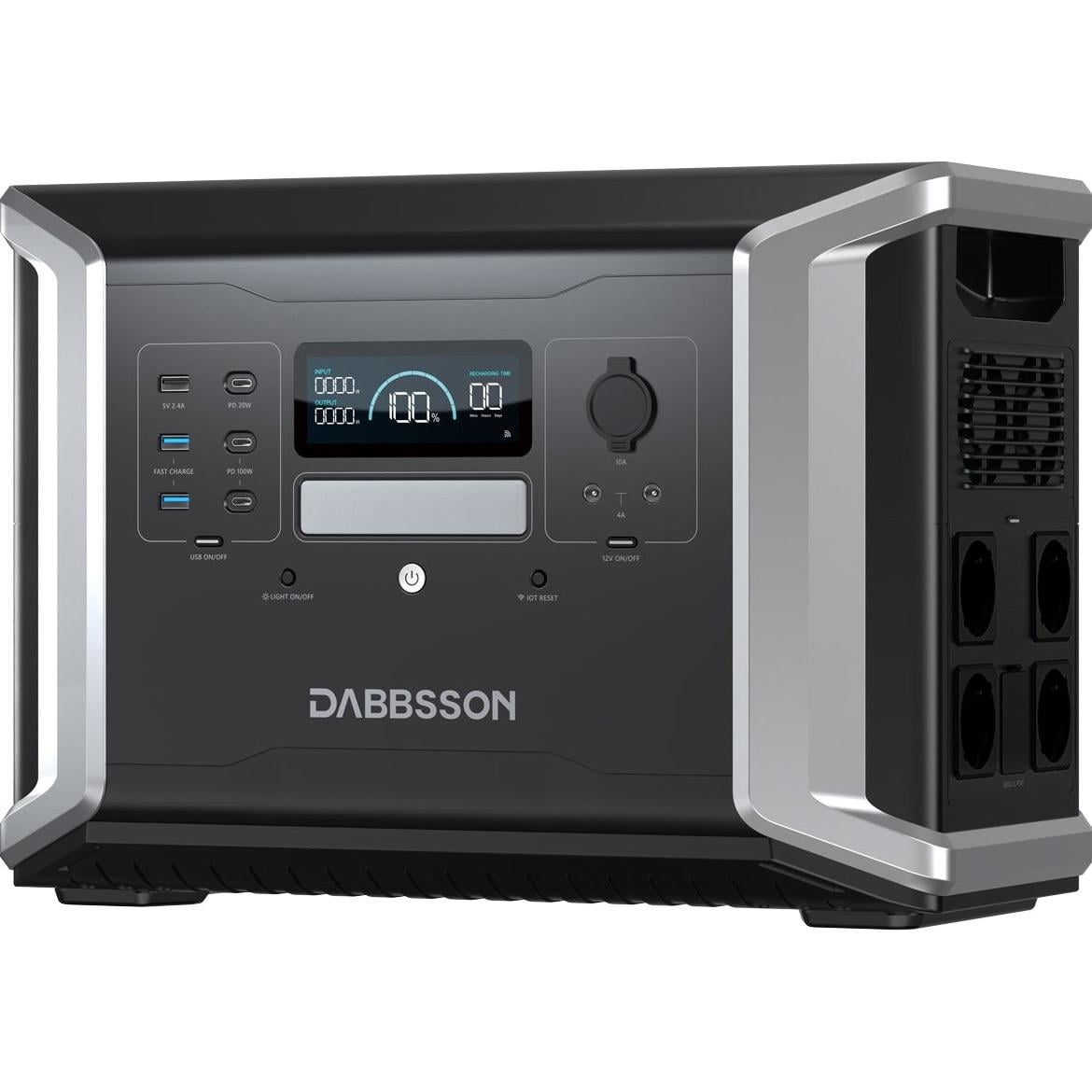 Зарядная станция Dabbsson DBS1400 Pro 2400 W 1382 Wh (117660)