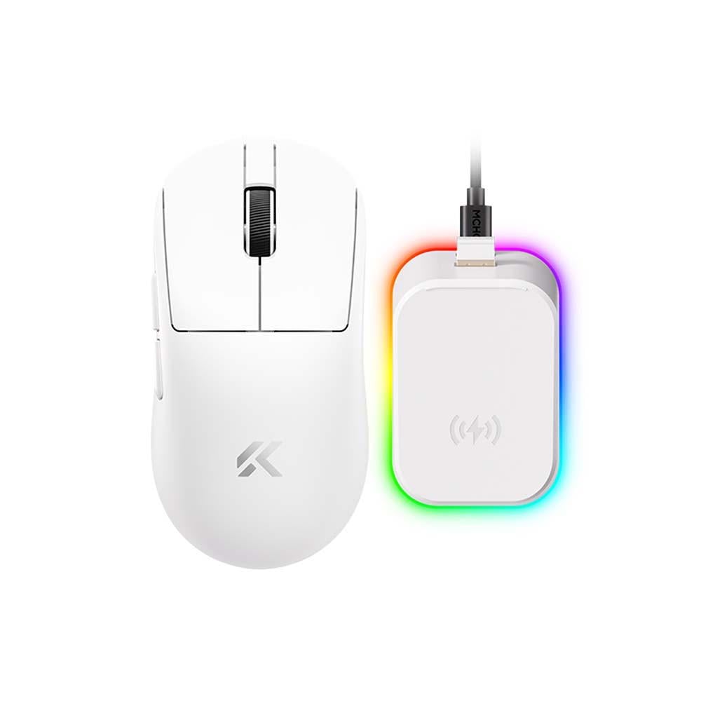 Мышь игровая беспроводная MChose A7 V3 Pro+ 8K с магнитной зарядной станцией Bluetooth/2,4G/USB (148611216)