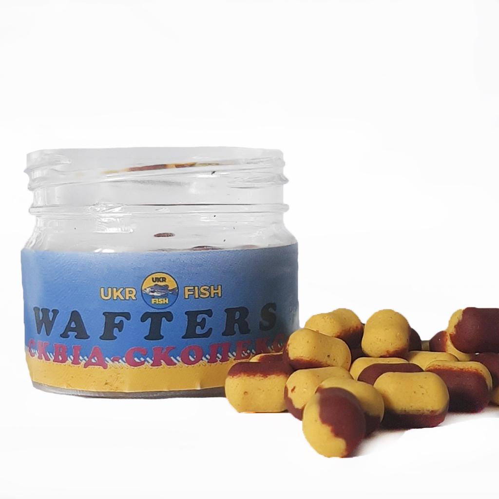 Бойл Wafters Ukr fish Скопекс-сквид плаваюча насадка для флет-фідера 8х12 мм - фото 8