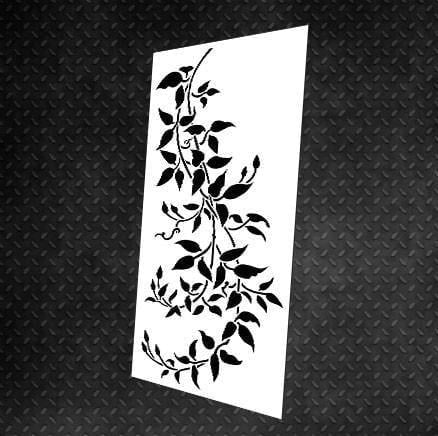 Трафарет багаторазовий DFA Природа 76 для штукатурки та фарби (P00076)