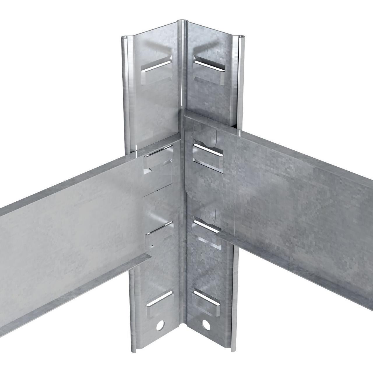 Стелаж Меткас Бюджет ОС 150 кг/полицю 5 полиць сталь оцинкований металевий 1800x1200x400 мм (2511852295) - фото 10 Стелаж Меткас Бюджет ОС 150 кг/полицю 5 полиць сталь оцинкований металевий 1800x1200x400 мм (2511852295) - фото 10