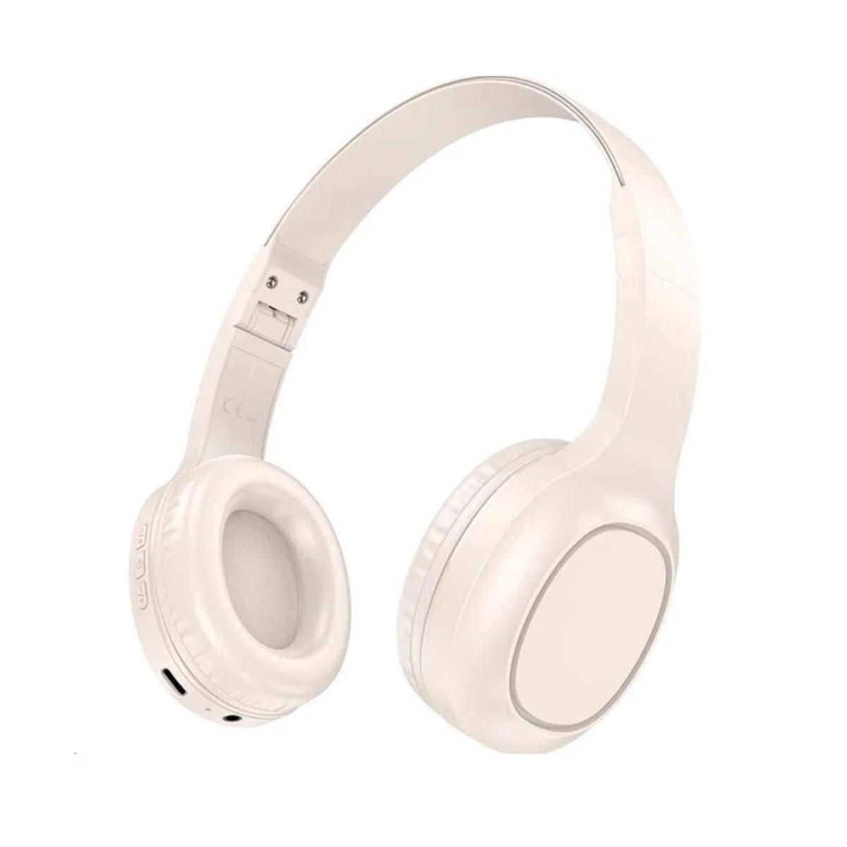 Наушники беспроводные Hoco W41 Charm BT headset Milky White (602702)