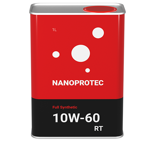 Моторное масло Nanoprotec RT 10W-60 Full Synthetic 1 л - фото 1