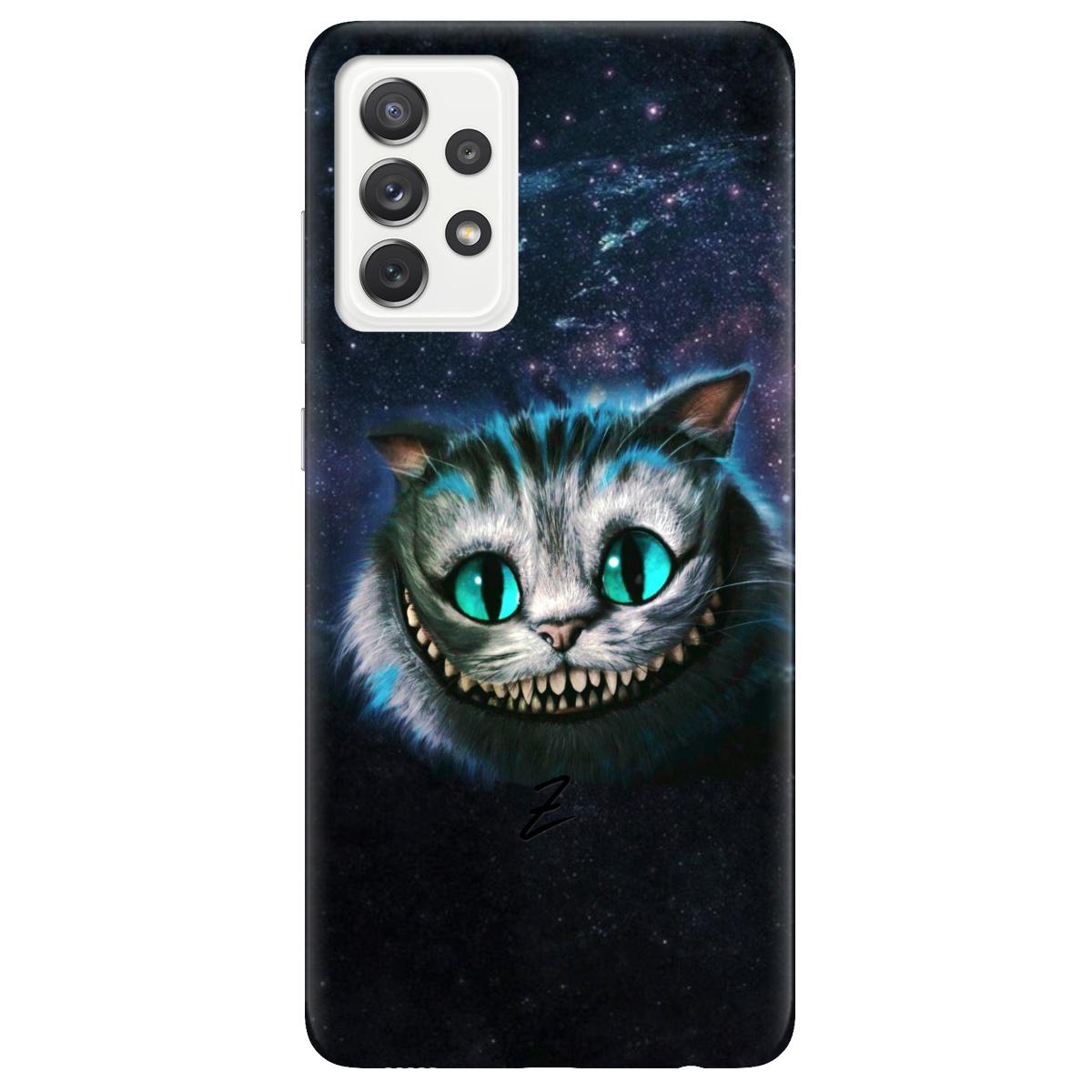 Силиконовый чехол Zorrov для Samsung Galaxy A72 - Cheshire Cat (15140040085124099)