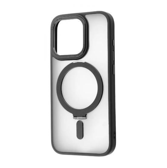 Чехол-накладка для телефона WAVE Premium Attraction Case with Magnetic Ring - iPhone 15 Pro black (540610001)