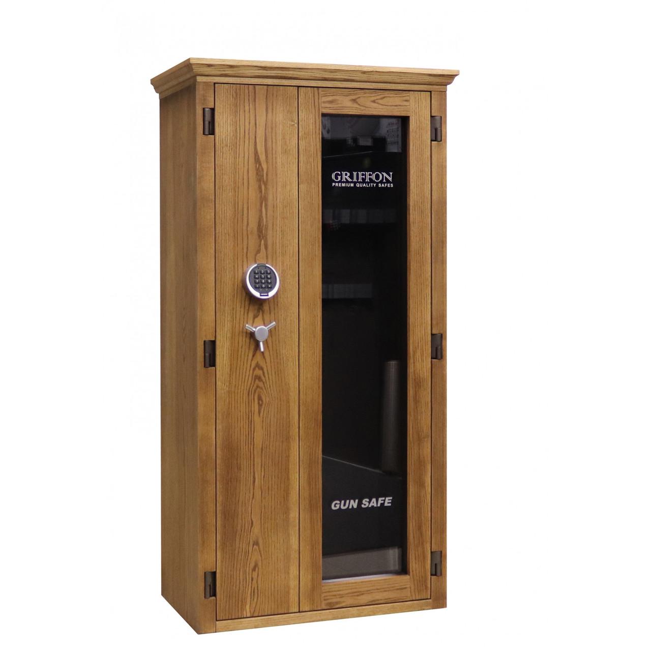 Сейф оружейный Griffon GD.700.E.EM WOOD VENEER