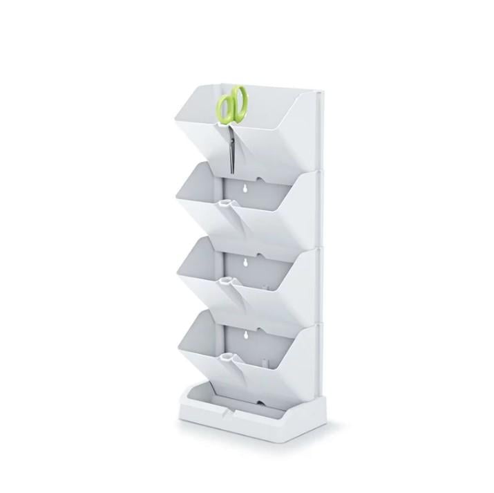 Горщики каскад для квітів Prosperplast Cascade Mini Білий (IO1W200-S449)