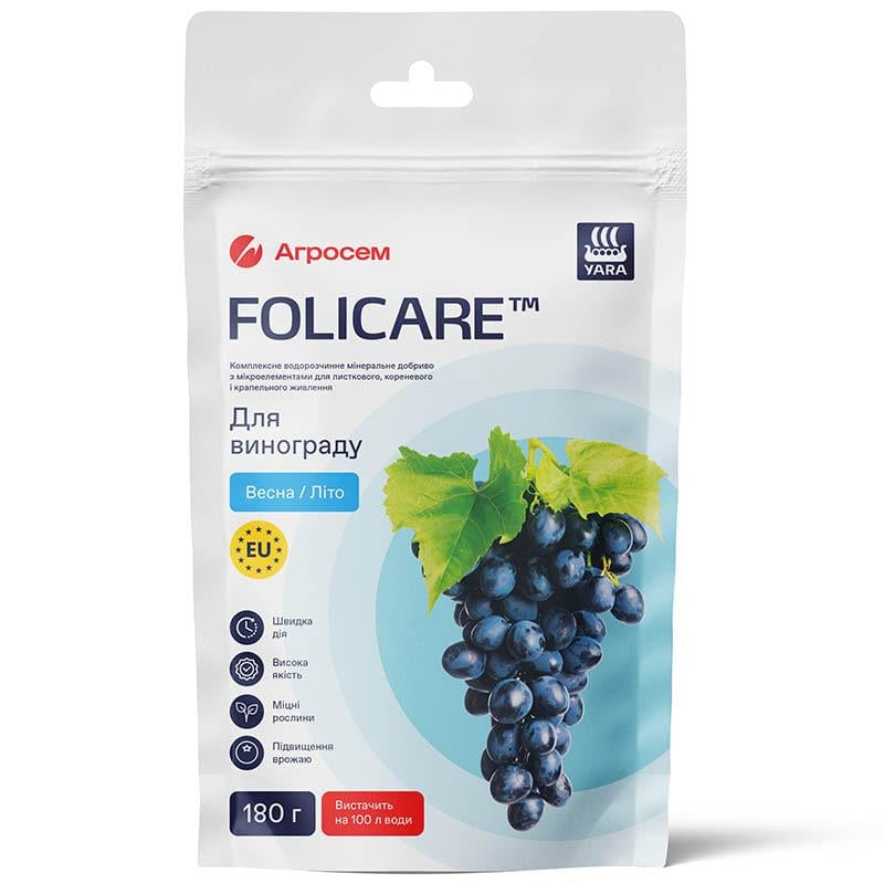 Удобрение для изготовителя Yara Folicare Весна-Лето 180 г (00081)