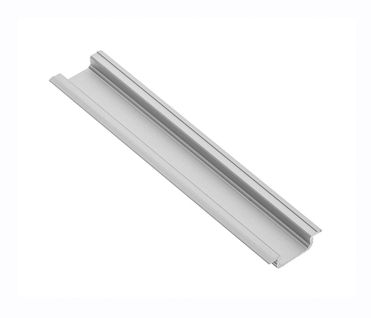 Профиль алюминиевый GTV GLAX MICRO врезной с флянцем 3 м (PA-GTV GLAXMIC3M-AL)